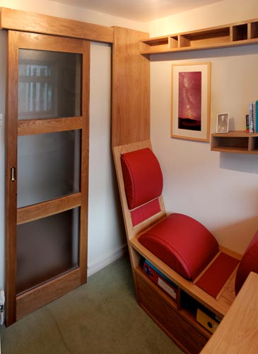 Bespoke handmade study furniture fitted interior handmade furniture