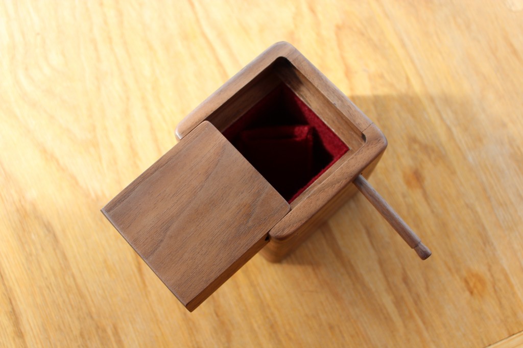 bespoke handmade engagment ring box wedding present gift