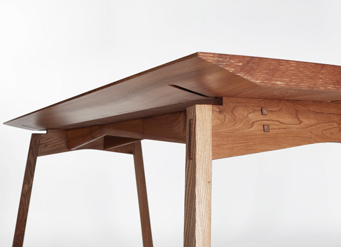 Dining Table no.3 by Hugh Miller. Part of 'An Absence of Noise' Collection. Hugh Miller Studio Furniture.
